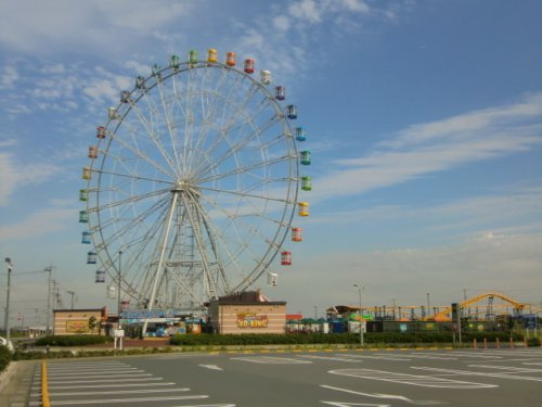 【遊園地】木更津かんらんしゃパーク　KISARAPIAまで763ｍ