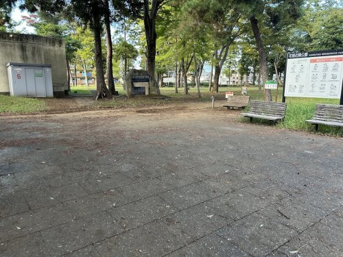 【公園】花畑近隣公園まで490ｍ