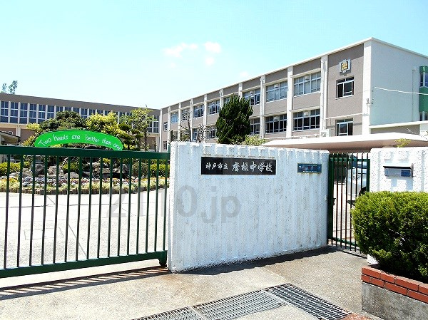 【中学校】神戸市立唐櫃中学校まで1317ｍ