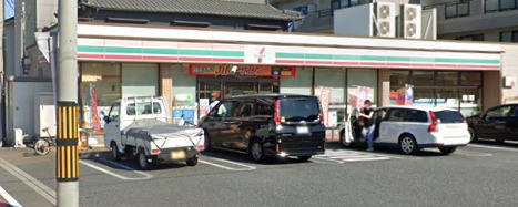 【コンビニエンスストア】セブンイレブン　清須花咲店まで702ｍ