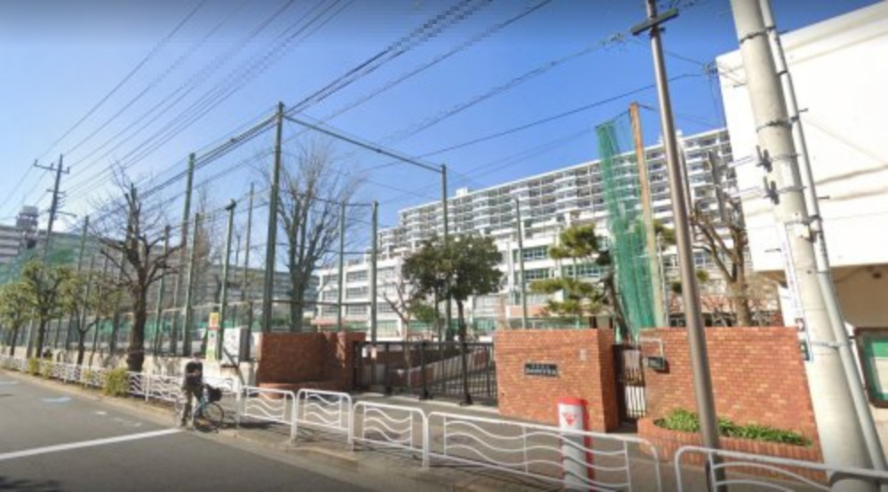 【中学校】第四砂町中学校まで1015ｍ