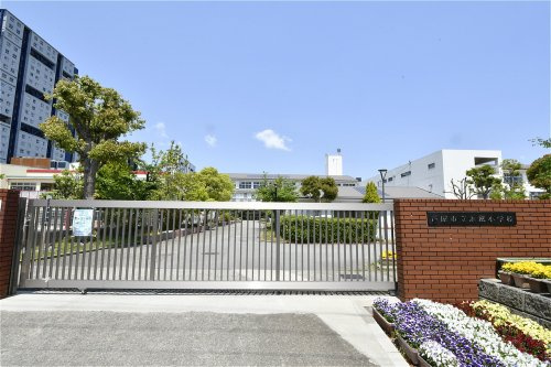 【小学校】芦屋市立浜風小学校まで399ｍ