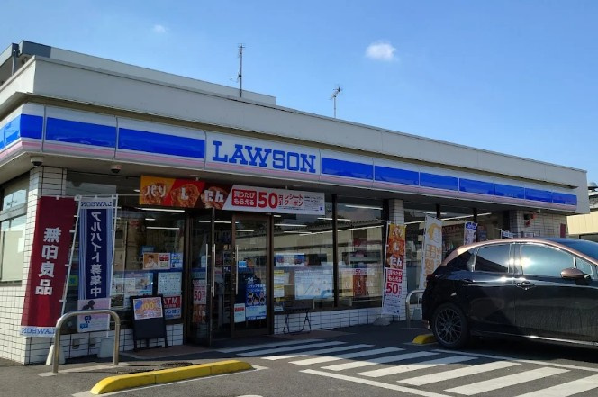 【コンビニエンスストア】ローソン境町美原店 まで240ｍ