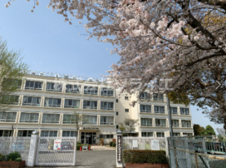 【中学校】狭山市立入間川中学校まで600ｍ
