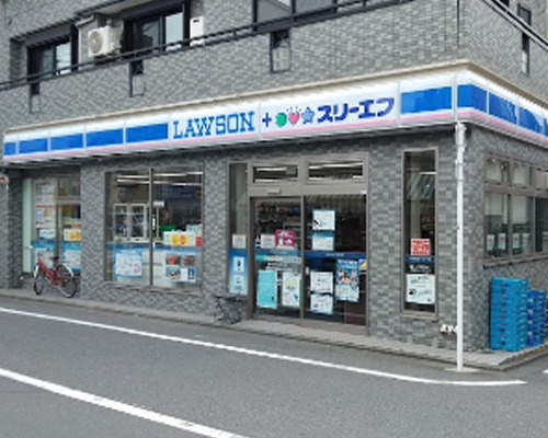【コンビニエンスストア】ローソン・スリーエフ　世田谷三軒茶屋一丁目店まで26ｍ