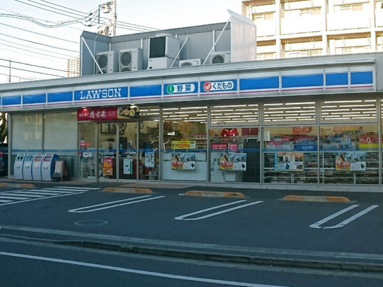 【コンビニエンスストア】ローソン　葛飾金町一丁目店まで498ｍ