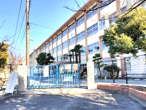 【中学校】壱岐中学校まで711ｍ
