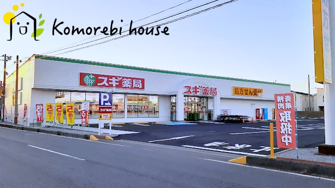 【ドラッグストア】スギ薬局　七里店まで1321ｍ