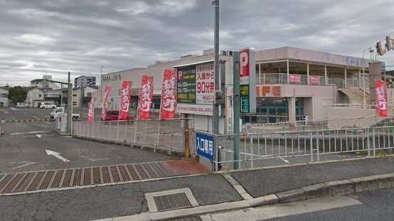 【スーパー】ライフ滝谷店まで777ｍ