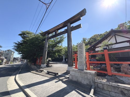 【寺院・神社】建勲神社まで1163ｍ
