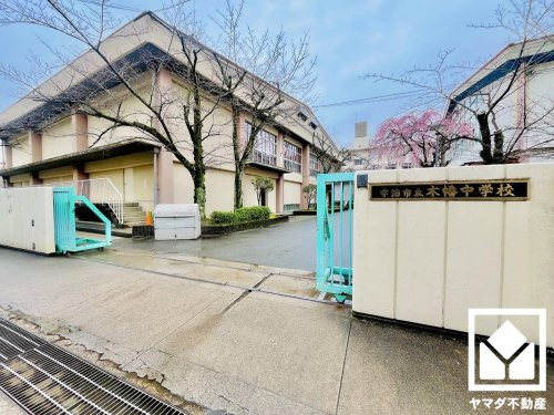 【中学校】宇治市立木幡中学校まで706ｍ