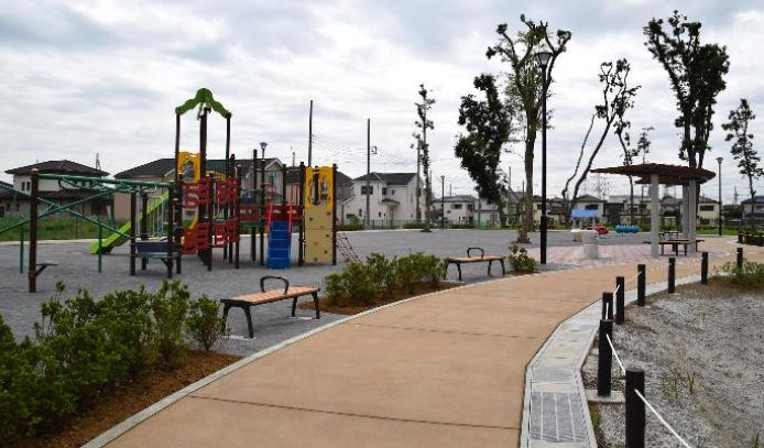【公園】坂田谷津谷遺跡公園まで841ｍ