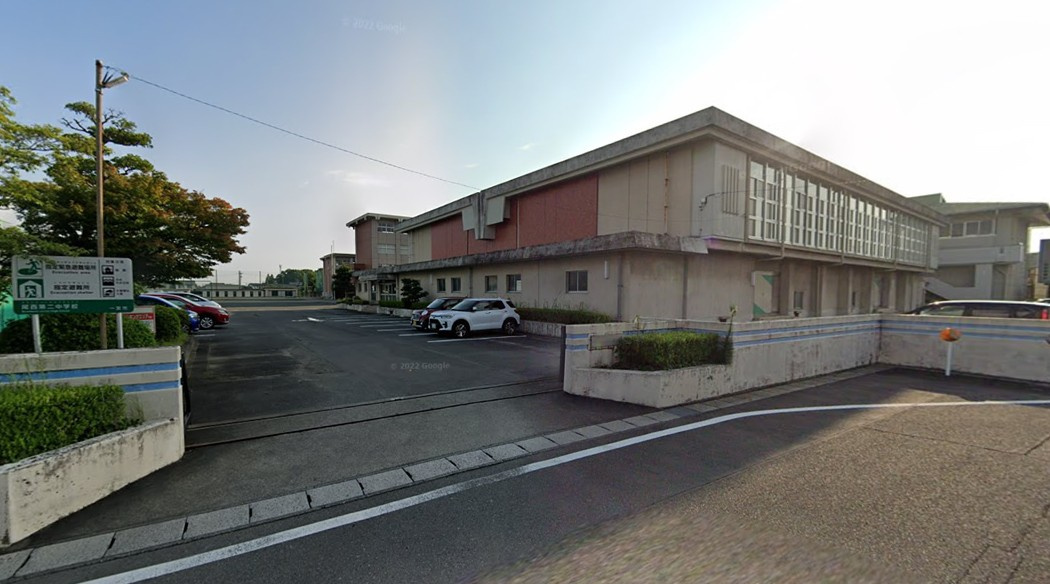 【中学校】一宮市立尾西第二中学校まで1379ｍ