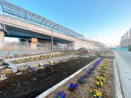 【公園】大場インター横公園まで785ｍ