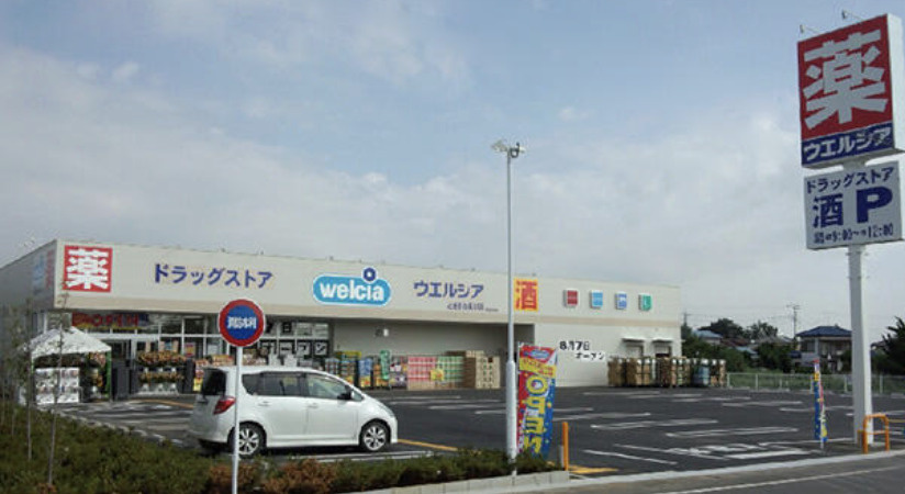 【ドラッグストア】ウエルシアときがわ玉川店まで1005ｍ