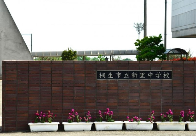 【中学校】桐生市立新里中学校まで112ｍ