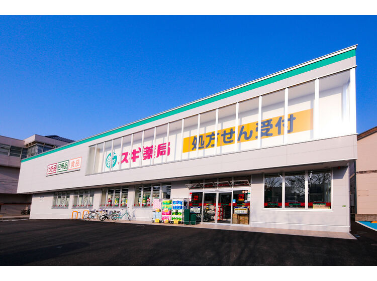 【ドラッグストア】スギ薬局　元車店まで532ｍ