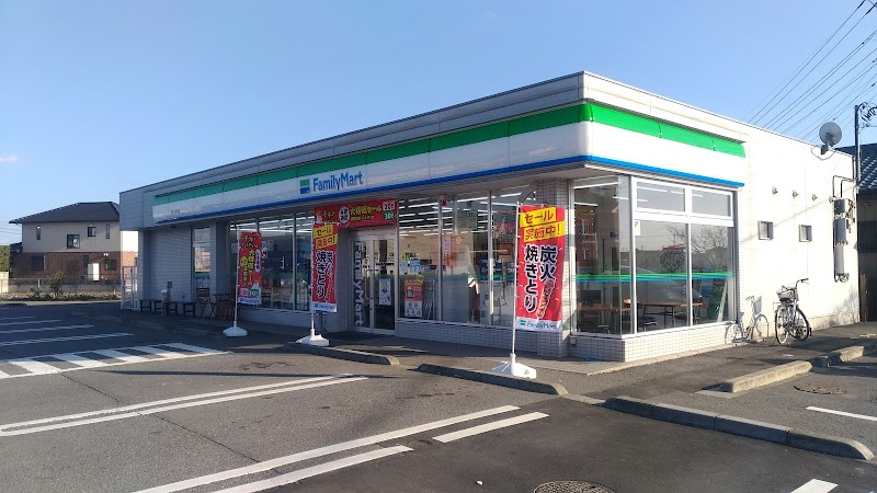 【コンビニエンスストア】ファミリーマート　鷲宮上新井店まで518ｍ