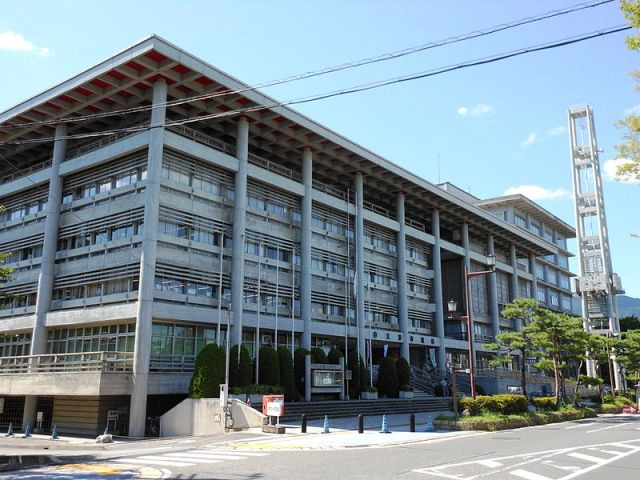 【市役所・区役所】大津市役所まで844ｍ