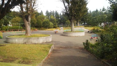 【公園】日向山下原公園まで633ｍ