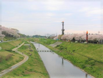 【公園】運河水辺公園まで520ｍ