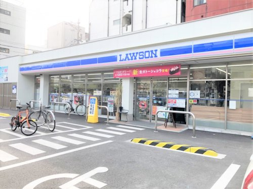 【コンビニエンスストア】ローソン　天神ノ森店まで606ｍ