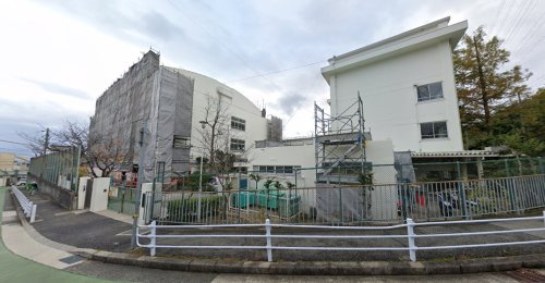 【小学校】渦が森小学校まで1121ｍ