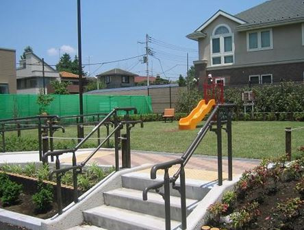 【公園】成城1－23広場まで714ｍ