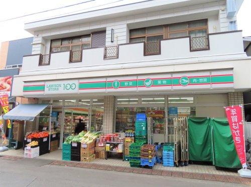 【コンビニエンスストア】ローソンスト100　川越新富町一丁目店まで140ｍ