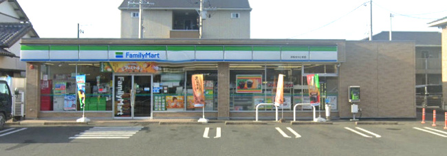 【コンビニエンスストア】ファミリーマート　浜松きたじま店まで400ｍ