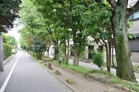 【公園】呑川柿の木坂支流緑道まで660ｍ