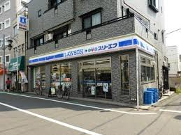 【コンビニエンスストア】ローソン　世田谷三宿一丁目店まで42ｍ