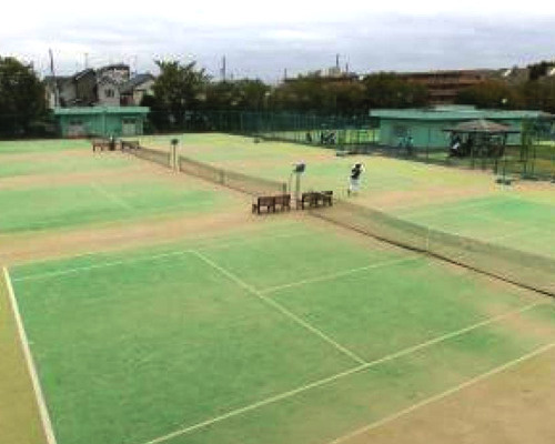【スポーツ施設】落合中央公園　庭球場まで507ｍ