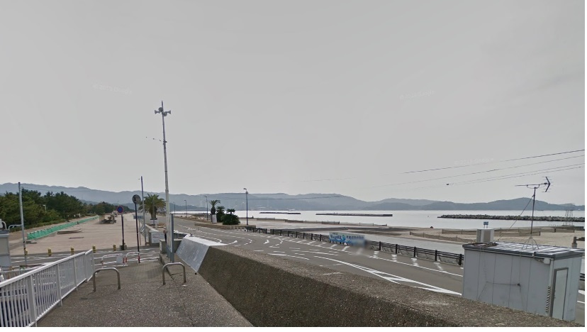 【その他】片男波海水浴場まで2540ｍ