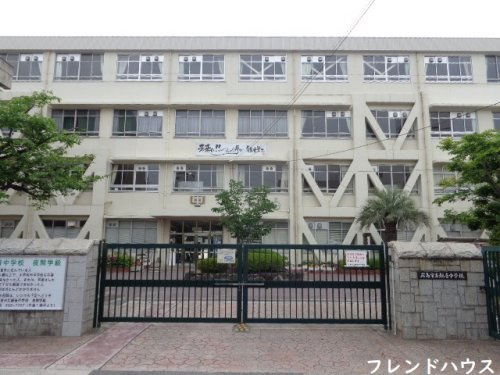 【中学校】観音中学校まで574ｍ
