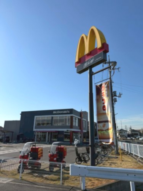 【ファーストフード】マクドナルド　川越木野目店まで187ｍ