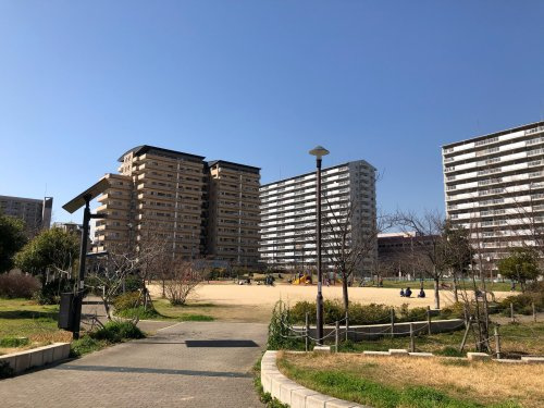 【公園】水笠通公園まで610ｍ