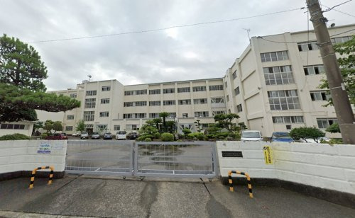 【中学校】藤枝市立高洲中学校まで1014ｍ
