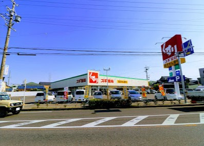 【ドラッグストア】スギ薬局　蟹江店まで1075ｍ