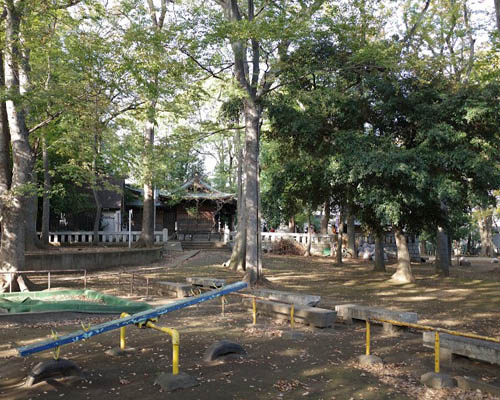 【公園】碑文谷八幡宮児童遊び場まで359ｍ