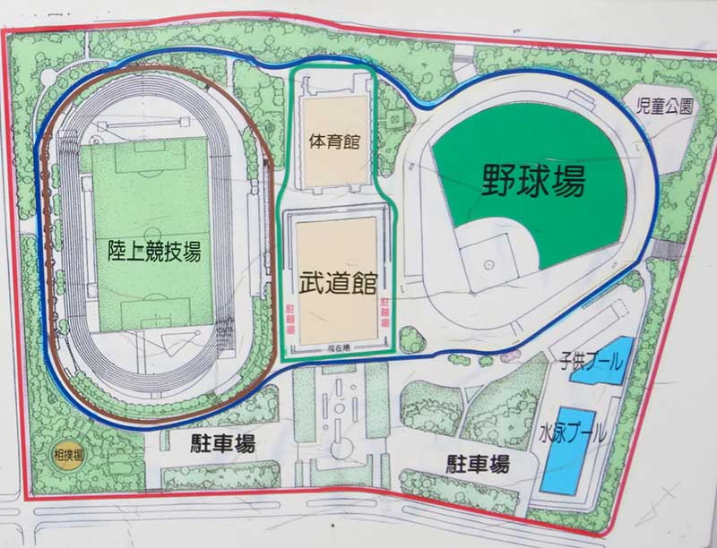 【公園】松戸運動公園まで638ｍ
