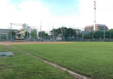 【スポーツ施設】谷中公園野球場まで236ｍ
