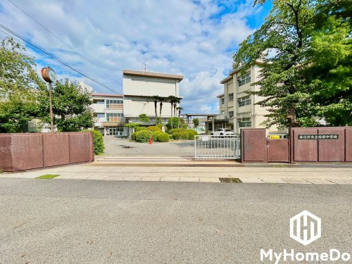 【中学校】春日井市立西部中学校まで360ｍ