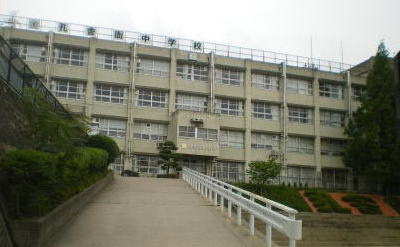 【中学校】孔舎衙中学校まで1608ｍ