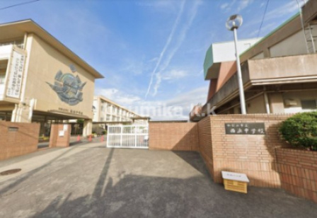 【中学校】和歌山市立西浜中学校まで1458ｍ