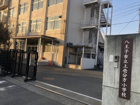 【小学校】上壱分方小学校まで1206ｍ