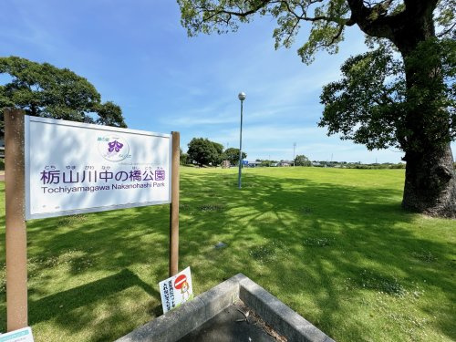 【公園】栃山川中の橋公園まで1071ｍ