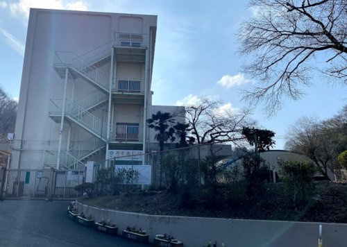 【中学校】浅川中学校まで555ｍ
