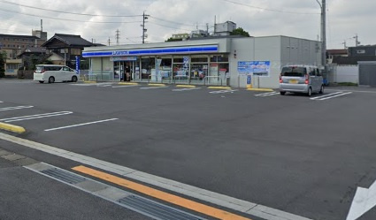 【コンビニエンスストア】ローソン日本ライン今渡駅前店まで451ｍ
