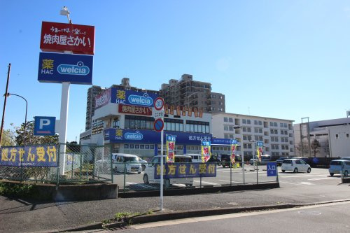 【ドラッグストア】ハックドラッグ久里浜海岸店まで1100ｍ